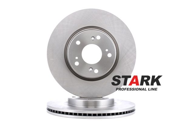 STARK SKBD-0023296: Disco de freno Eje delantero, Ø: 293mm, ventilado, Hierro fundido, Ø: 293mm, sin recubrimiento, sin tornillos