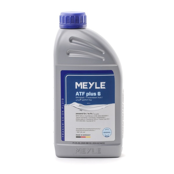 MEYLE 014 019 2900: Olie, automatische transmissie (ATF) 1L, ATF VI -ORIGINAL Quality