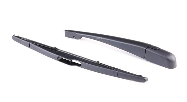 RIDEX 301W0027: Scheibenwischerarm hinten, 350mm, mit Kappe, mit integriertem Wischblatt