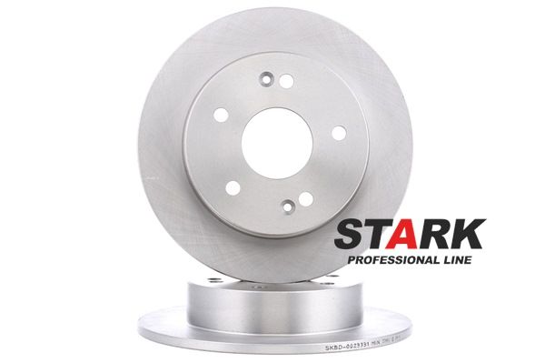 STARK SKBD-0023331: Piduriketas Tagasild, Ø: 259,7mm, täis, Malm, Ø: 259,7mm, katmata, ilma kruvideta