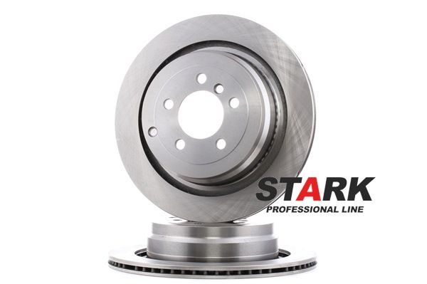 STARK SKBD-0023352: Remschijf Achteras, Ø: 354mm, Geventileerd, Gietijzer, Ø: 354mm, Geen coating, Zonder schroeven