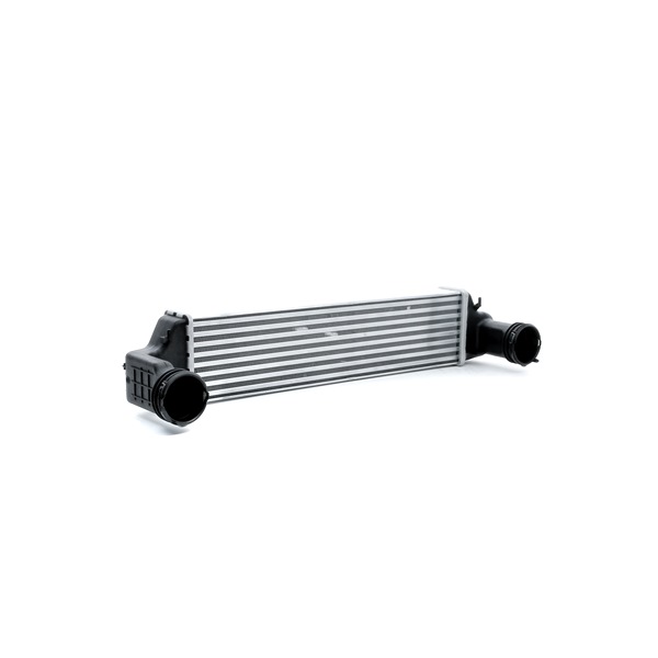 RIDEX 468I0020: Intercooler Aluminio, Con acoplamientos rápidos