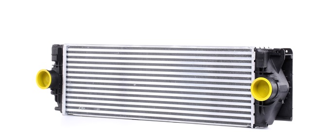 RIDEX 468I0040: Intercooler Alumínio, Plástico