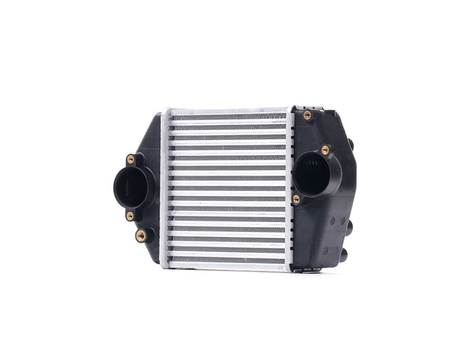 RIDEX 468I0033: Intercooler Aluminiu, plastic