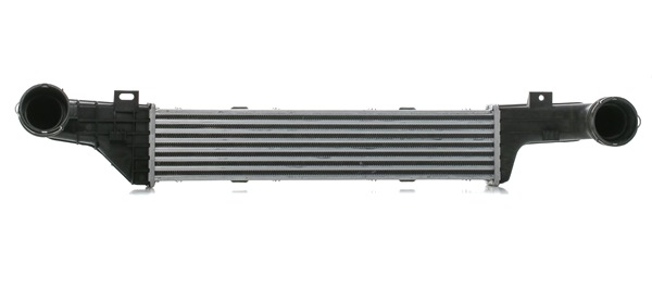 RIDEX 468I0028: Intercooler Aluminium, Tworzywo sztuczne, z zamkiem zatrzaskowym, z szybkozłączami