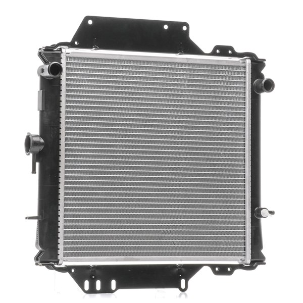 RIDEX 470R0217: Radiador, arrefecimento do motor Alumínio, Plástico