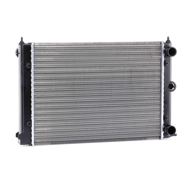 RIDEX 470R0016 Radiatorius, variklio aušinimas VOLKSWAGEN Jetta 2 (19E, 1G2, 165) 58 AG benzinas kaina