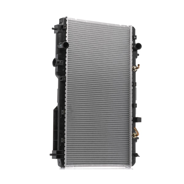 RIDEX 470R0387: Chłodnica, układ chłodzenia silnika Aluminium, Tworzywo sztuczne