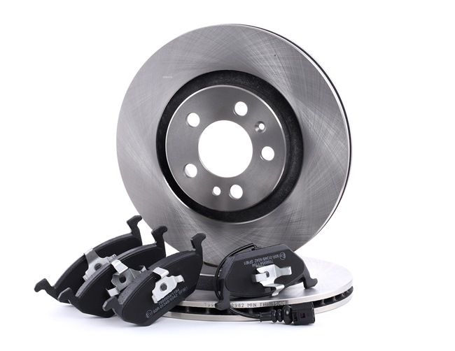 RIDEX 3405B0007: Souprava brzd, koutocova brzda přední osa, R: 280mm, větráno