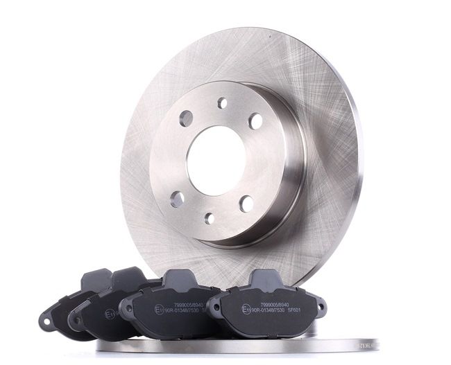RIDEX 3405B0042: Souprava brzd, koutocova brzda přední osa, R: 240mm, plný