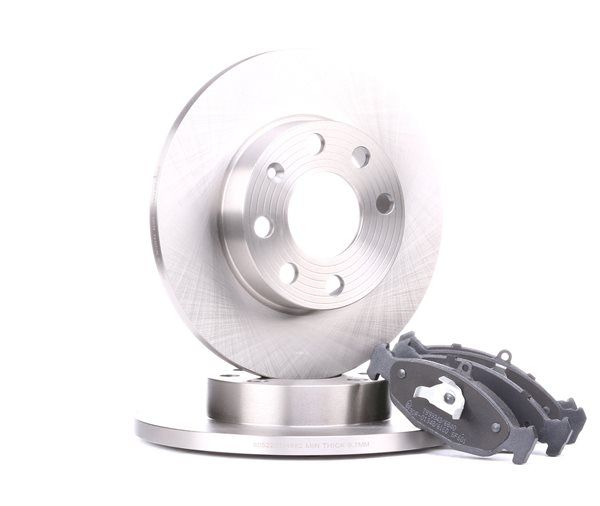 RIDEX 3405B0080: Souprava brzd, koutocova brzda přední osa, R: 236mm, plný