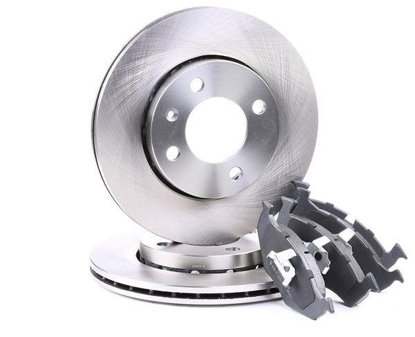 RIDEX 3405B0019: Bremsscheiben und -beläge Vorderachse, Ø: 239mm, Belüftet