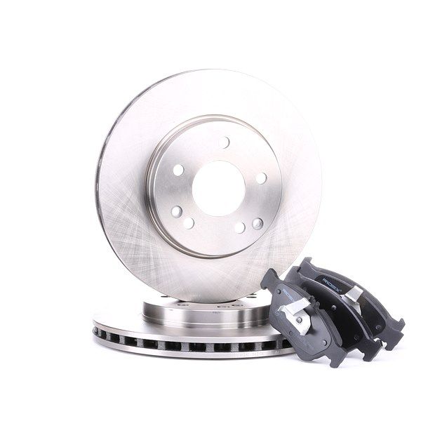 RIDEX 3405B0092 Bremsscheiben und -beläge Vorderachse, Ø: 288mm, Belüftet