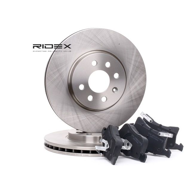 RIDEX 3405B0056: Souprava brzd, koutocova brzda přední osa, R: 280mm, větráno