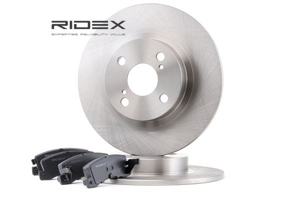 RIDEX 3405B0235 Kit dischi e pastiglie TOYOTA COROLLA Compact (_E11_) 110 CV Diesel costo