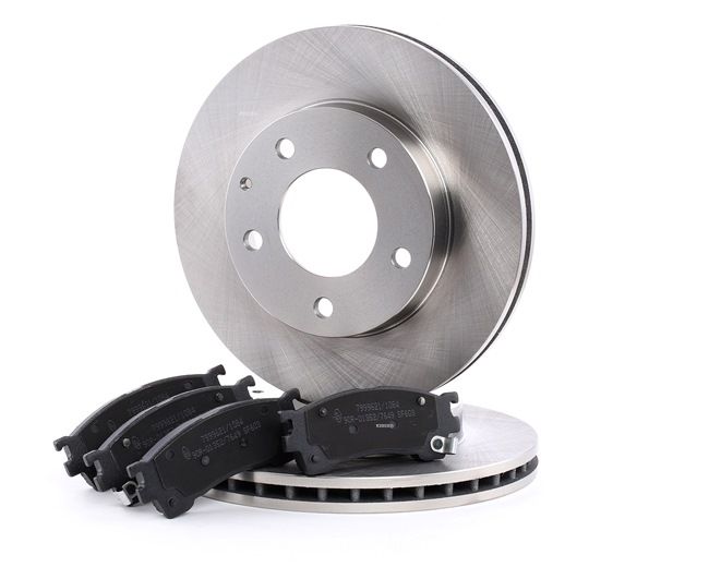 RIDEX 3405B0058 Σετ φρένων, δισκόφρενα MAZDA 626 IV Hatchback (GE) 116 PS Βενζίνη κόστος