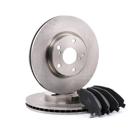 RIDEX 3405B0114: Disques et plaquettes de freins Essieu avant, Ø: 295mm, ventilé