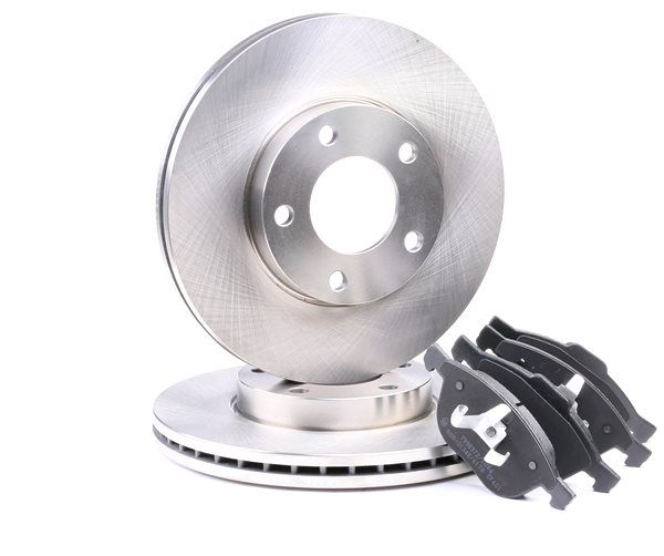 RIDEX 3405B0171: Pidurikomplekt, ketaspidur Esisild, Ø: 278mm, õhutusega