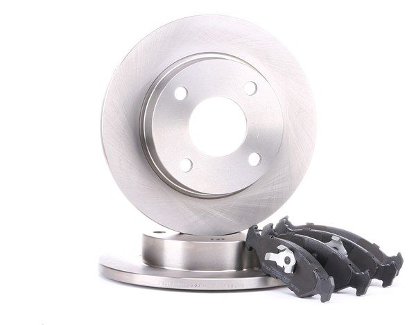 RIDEX 3405B0139: Pidurikomplekt, ketaspidur Esisild, Ø: 240mm, täis