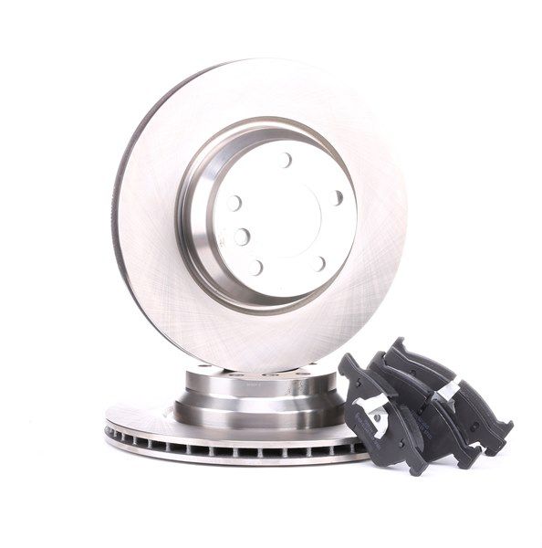 RIDEX 3405B0161: Kit de discos de freno y pastillas Eje delantero, Ø: 330mm, ventilado