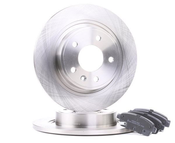 RIDEX 3405B0215 Kit de discos de freno y pastillas DACIA Dokker Familiar (KE_) 90 cv Gasóleo costo