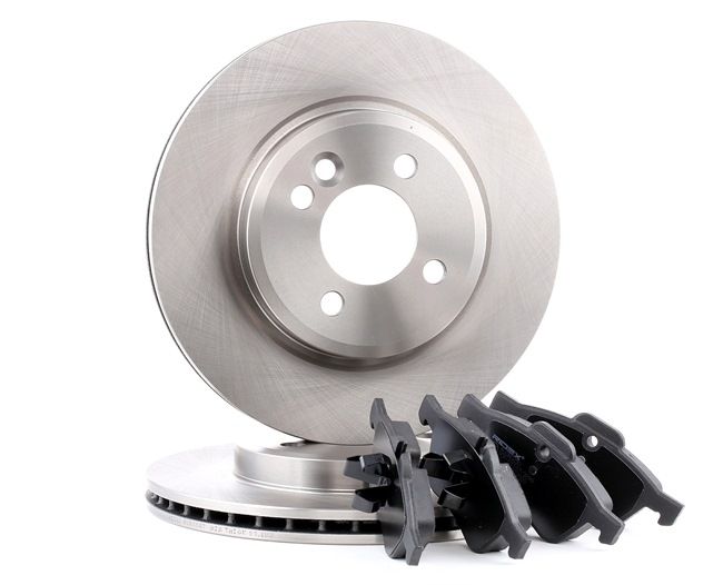 RIDEX 3405B0183 Kit de discos de freno y pastillas MINI Hatchback (R50, R53) 75 cv Gasóleo costo