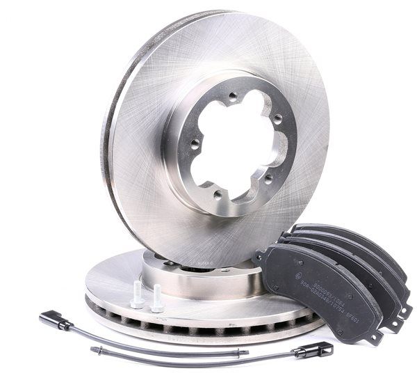 RIDEX 3405B0254: Souprava brzd, koutocova brzda přední osa, R: 280mm, větráno