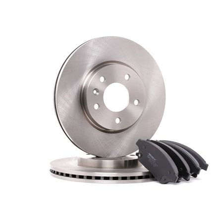 RIDEX 3405B0075: Sada bŕzd, Kotúčová brzda predna naprava, Ø: 300mm, vetraný