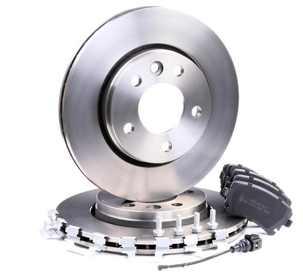 RIDEX 3405B0037 Kit de discos de freno y pastillas VOLKSWAGEN Transporter 5 (7HA, 7HH, 7EA, 7EH) 204 cv Gasolina costo