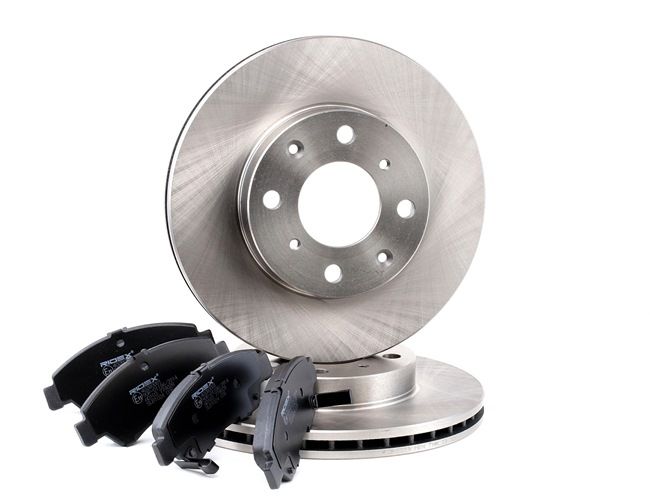 RIDEX 3405B0150: Sada bŕzd, Kotúčová brzda predna naprava, Ø: 240mm, vetraný
