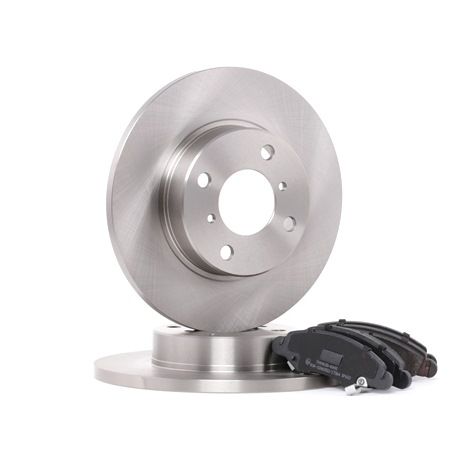 RIDEX 3405B0104: Bremsscheiben und -beläge Vorderachse, Ø: 247mm, voll