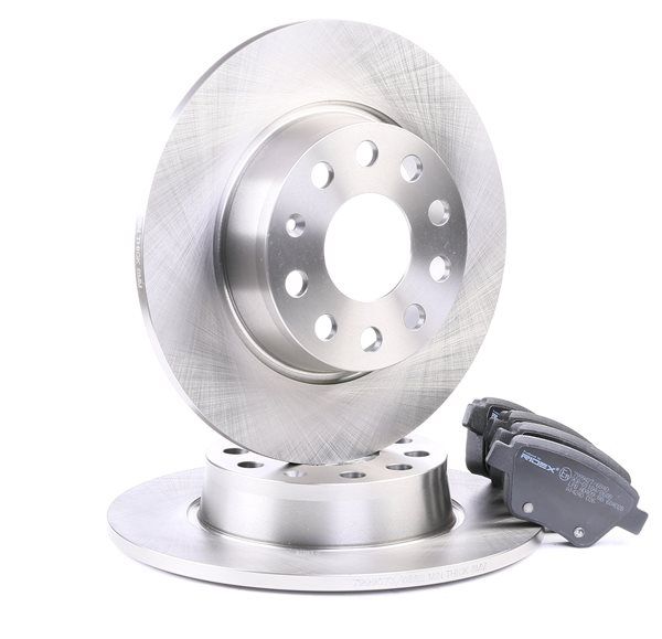 RIDEX 3405B0093: Pidurikomplekt, ketaspidur Tagasild, Ø: 272mm, täis