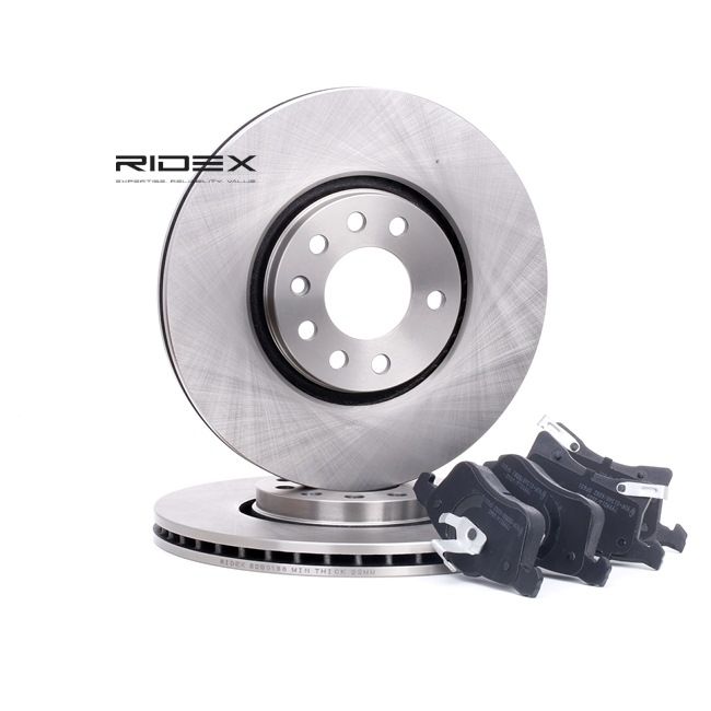 RIDEX 3405B0223 Fék készlet, tárcsafék OPEL ZAFIRA B (A05) 120 LE Dízel ár