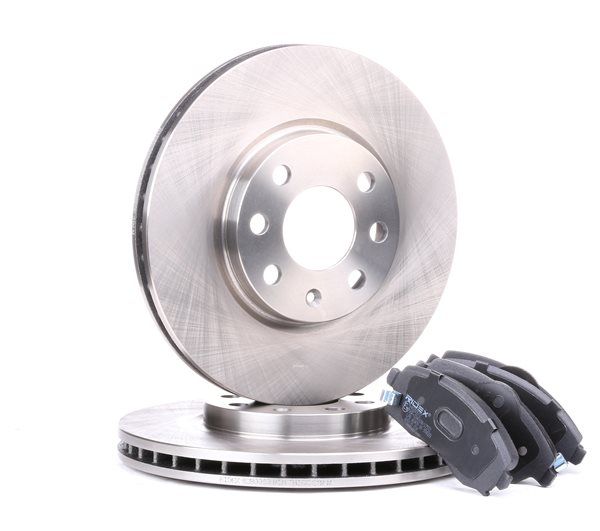 RIDEX 3405B0117: Souprava brzd, koutocova brzda přední osa, R: 260mm, větráno