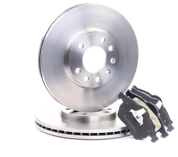 RIDEX 3405B0096: Souprava brzd, koutocova brzda přední osa, R: 288mm, větráno