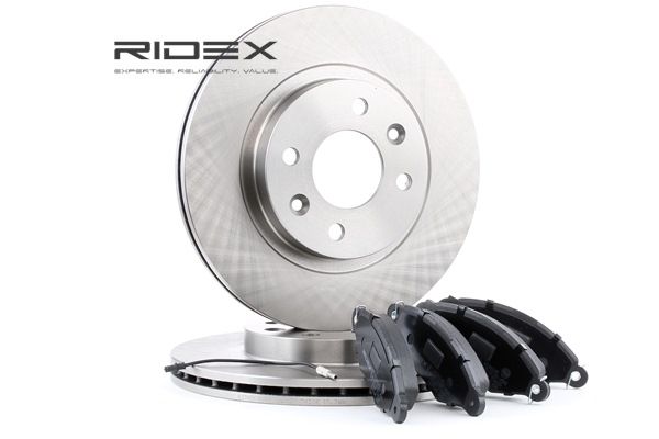 RIDEX 3405B0167 Sada bŕzd, Kotúčová brzda RENAULT TWINGO 1 (C06) 75 KS Benzín cena