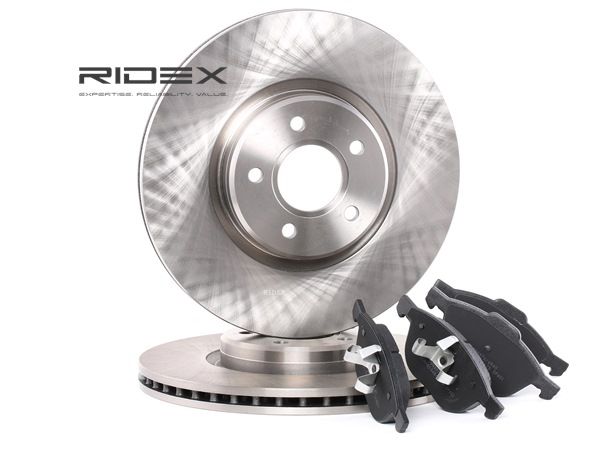 RIDEX 3405B0135 Disques et plaquettes de freins FORD Transit Connect V408 Van 120 CV Diesel coût
