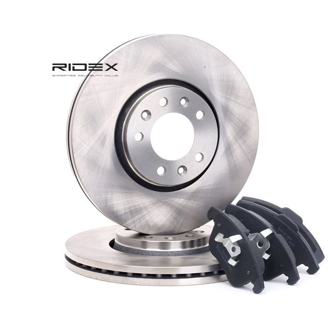 RIDEX 3405B0242 Set frana, frana disc RENAULT Scénic 1 (JA0/1_, FA0_) 102 CP motor diesel cat costa