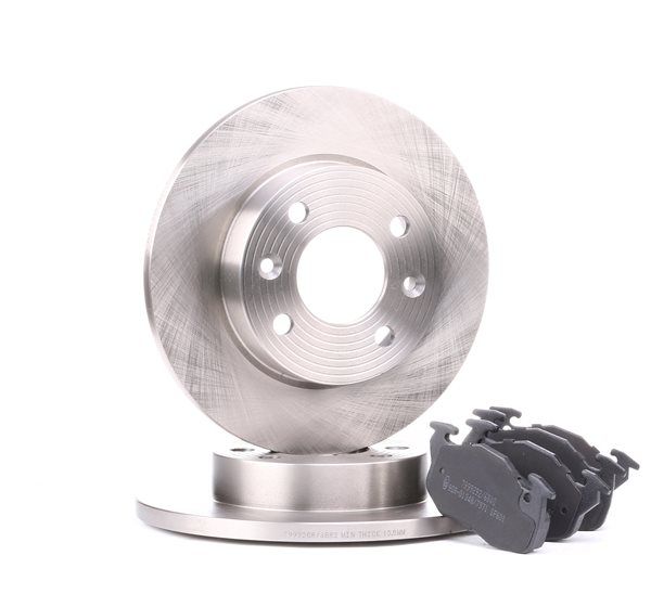RIDEX 3405B0225: Fék készlet, tárcsafék elsőtengely, Ø: 238mm, tele