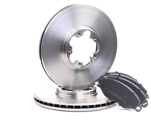 RIDEX 3405B0157: Sada bŕzd, Kotúčová brzda predna naprava, Ø: 276mm, vetraný