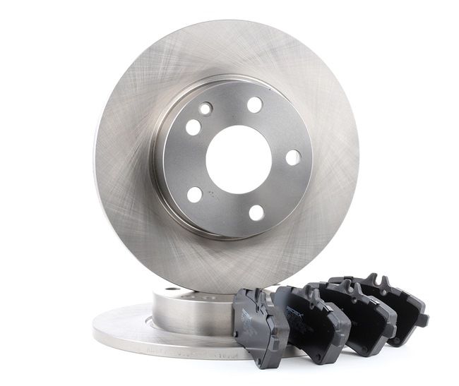 RIDEX 3405B0162 Kit de discos de freno y pastillas DACIA SANDERO 2 75 cv Gasóleo costo