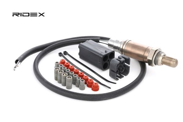 RIDEX 3922L0141: Lambda sonda s kabelovym viazacom, s montážnym/upevňovacím materiálom, bez zastrcky