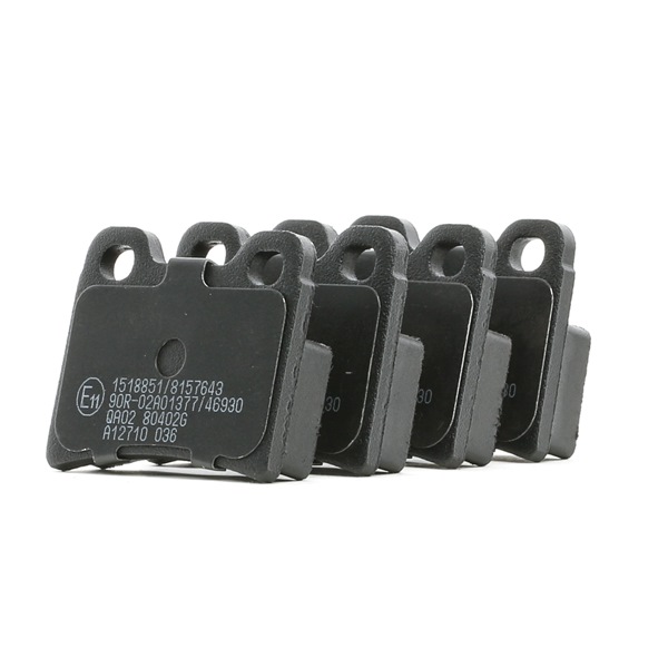 RIDEX 402B0598 Bremsbeläge VW Pointer Schrägheck 99 PS Benzin Kosten
