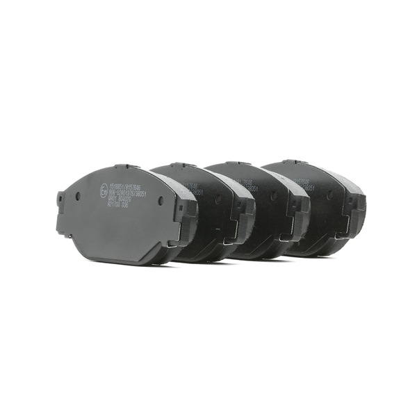 RIDEX 402B1023: Bremsbeläge Vorderachse