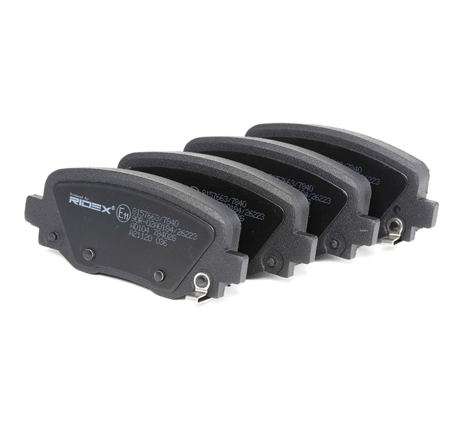 RIDEX 402B1024 Τακάκια φρένων JEEP Renegade SUV (BU, B1) 120 PS Βενζίνη κόστος