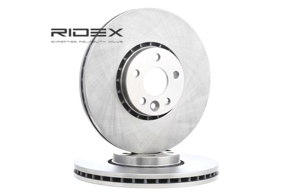 RIDEX 82B0622: Bremsscheibe Vorderachse, Ø: 327,8mm, Belüftet, Gusseisen, Ø: 327,8mm, unbeschichtet, ohne Schrauben