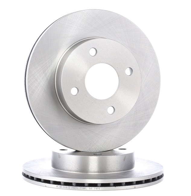 RIDEX 82B1142: Bremsscheibe Vorderachse, Ø: 237,7mm, Belüftet, Gusseisen, Ø: 237,7mm, unbeschichtet, ohne Schrauben
