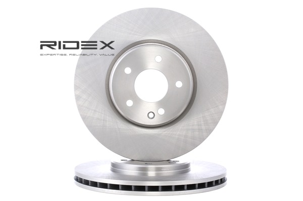 RIDEX 82B1160: Bremsscheibe Vorderachse, Ø: 315,8mm, Belüftet, Gusseisen, Ø: 315,8mm, unbeschichtet, ohne Schrauben