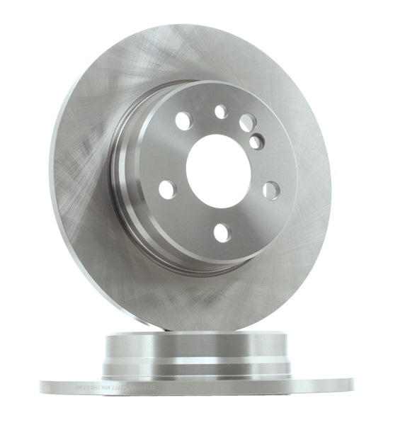 RIDEX 82B0980: Bremsscheibe hinten, Ø: 289,8mm, voll, Gusseisen, Ø: 289,8mm, unbeschichtet, ohne Schrauben