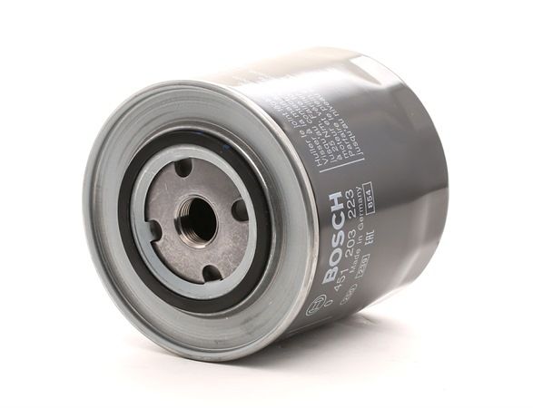 BOSCH 0 451 203 223: Oliefilter Met een terugloopbeveiligingskleppen